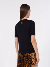 Load image into Gallery viewer, 6366086106014-b-maxmara-studio-mstagenda-womens-wool-and-silk-yarn-sweater-navy
