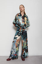 Load image into Gallery viewer, ottod-ame-printed-viscose-trousers-bowns
