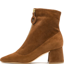 Load image into Gallery viewer, Rupert Sanderson Carlow Brown Suede Heeled Boot
