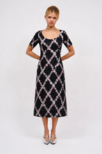 Load image into Gallery viewer, Paul &amp; Joe KAPUCINE short dress in printed jacquard silk organza

