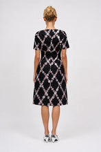 Load image into Gallery viewer, Paul &amp; Joe KAPUCINE short dress in printed jacquard silk organza
