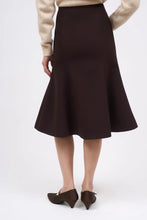 Load image into Gallery viewer, Paul &amp; Joe ALBALA flared midi skirt in wool cady
