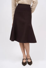 Load image into Gallery viewer, Paul &amp; Joe ALBALA flared midi skirt in wool cady
