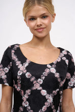 Load image into Gallery viewer, Paul &amp; Joe KAPUCINE short dress in printed jacquard silk organza
