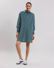 Load image into Gallery viewer, Hartford-Rodwell-Women-s-Blue-Corduroy-Dress
