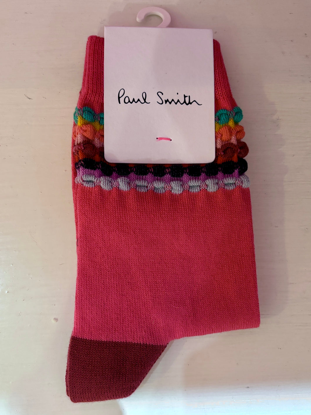 Paul Smith Barbara Pink Socks