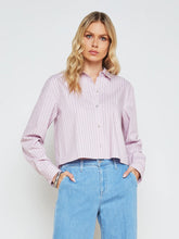 Load image into Gallery viewer, L-Agence-Cosette-Striped-Button-Down-Shirt
