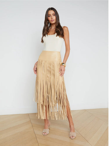L-Agence-Women-s-Karolina-Fringe-Skirt