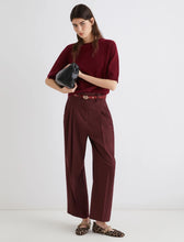 Load image into Gallery viewer, Marella Women&#39;s MANTO Cashmere Sweater in Bordeaux
