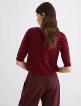 Load image into Gallery viewer, Marella Women&#39;s MANTO Cashmere Sweater in Bordeaux

