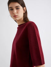 Load image into Gallery viewer, Marella Women&#39;s MANTO Cashmere Sweater in Bordeaux
