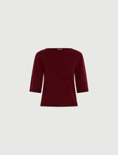 Load image into Gallery viewer, Marella Women&#39;s MANTO Cashmere Sweater in Bordeaux
