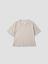Load image into Gallery viewer, Margaret-Howell-MHL-Simple-T-Shirt-Cotton-Linen-Jersey-Natural
