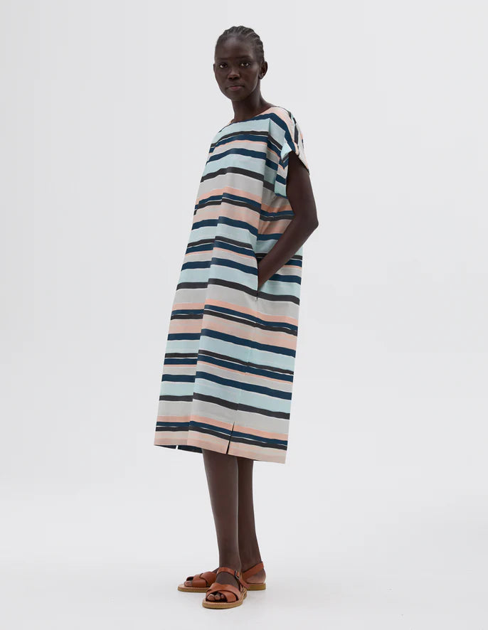 MARGARET HOWELL CAP SLEEVE T SHIRT DRESS