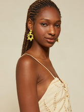 Load image into Gallery viewer, Otto-d-Ame-Broderie-Anglaise-long-Dress-with-Bow
