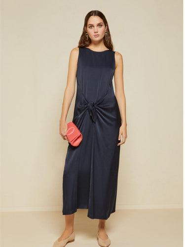 Otto-d-Ame-Cotton-Long-Dress-with-Slit