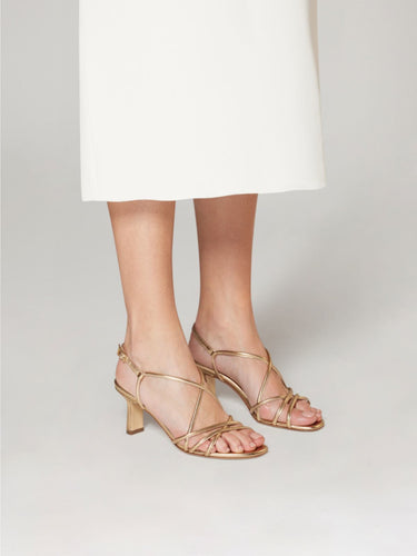 Parallele-Pilar-Gold-Metallic-Leather-Sandals