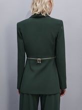 Load image into Gallery viewer, Patrizia-Pepe-Essential-Jacket-with-Zipper-Tuscany-Green
