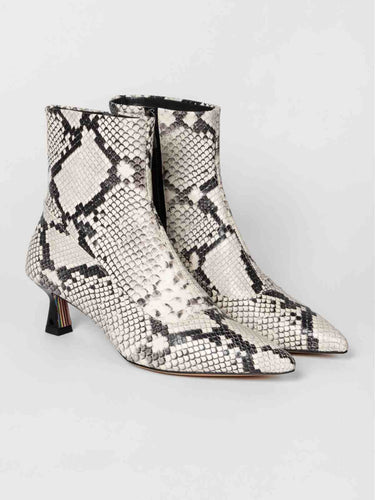 Paul -Smith-Cream-Snake-Print-sarita-Boots