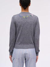 Load image into Gallery viewer, Paul-and-Joe-Women_s-MAUPASSANT-Embroidered-Merino-Short-Cardigan
