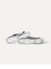 Load image into Gallery viewer, PdPaola-Viena-Silver-Hoops-5
