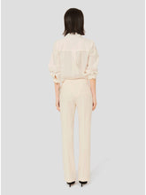 Load image into Gallery viewer, Tara-Jarmon-Peyton-Ecru-Double-Canvas-Pants

