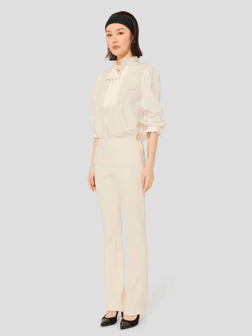 Tara-Jarmon-Peyton-Ecru-Double-Canvas-Pants