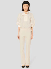 Load image into Gallery viewer, Tara-Jarmon-Peyton-Ecru-Double-Canvas-Pants
