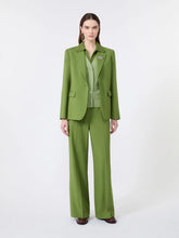 Load image into Gallery viewer, WE5346036106004-e-weekend-by-maxmara-wkdtorre-womens-wool-silk-and-cashmere-v-neck-cardigan-green
