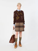 Load image into Gallery viewer, WE5366126206001-a-weekend-by-maxmara-wkdrafia-embroidered-wool-sweater-dark-brown
