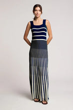 Load image into Gallery viewer, Velvet by Graham and Spencer AVELINE Dress in Navy
