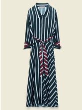 Load image into Gallery viewer, dorothee-schumacher-luxurious-stripes-dress-3
