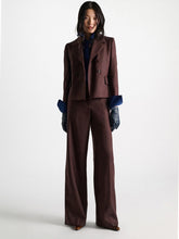 Load image into Gallery viewer, dorothee-schumacher-womens-casual-attraction-jacket-in-cinnamon-tweed
