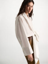 Load image into Gallery viewer, dorothee-schumacher-womens-poplin-power-blouse-in-pure-white
