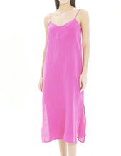 Load image into Gallery viewer, hartford-rubine-linen-dress
