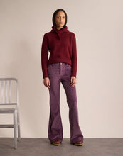 Load image into Gallery viewer, ines-de-la-fressange-womens-charlyse-trousers-purple
