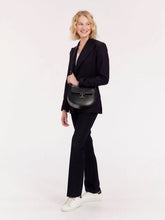 Load image into Gallery viewer, ines-de-la-fressange-womens-senda-black-leather-bag
