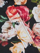 Load image into Gallery viewer, lagence-womens-dani-3-4-silk-blouse-in-multi-cluster-floral
