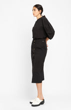 Load image into Gallery viewer, loreak-mendian-womens-black-cotton-maxim-skirt-1571053-9937
