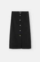 Load image into Gallery viewer, loreak-mendian-womens-black-cotton-maxim-skirt-1571053-9937
