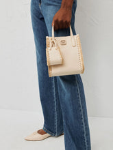 Load image into Gallery viewer, marella-giorno-small-faux-leather-tote-bag
