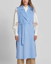 Load image into Gallery viewer, marella-mano-wool-blend-gilet-in-blue
