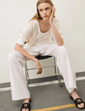 Load image into Gallery viewer, marella-nizere-linen-trousers-white
