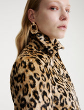 Load image into Gallery viewer, marella-womens-angel-boxy-pony-skin-print-jersey-jacket

