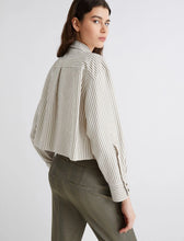 Load image into Gallery viewer, marella-womens-cropped-blouse-sage
