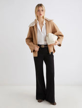 Load image into Gallery viewer, marella-womens-double-faced-wool-blend-heavy-jacket-camel
