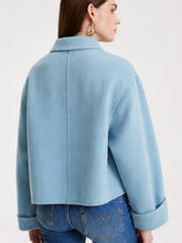 Load image into Gallery viewer, Marella Women's Double-Sided Wool and Viscose Jacket - BROWN - MLLTEMPIO
