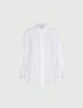 Load image into Gallery viewer, marella-womens-embroidered-cotton-shirt-optical-white
