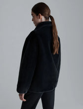 Load image into Gallery viewer, marella-womens-fresa-reversible-cocoon-fit-jacket-dark-grey
