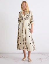 Load image into Gallery viewer, marella-womens-mllbanda-embroidered-linen-dress-cream
